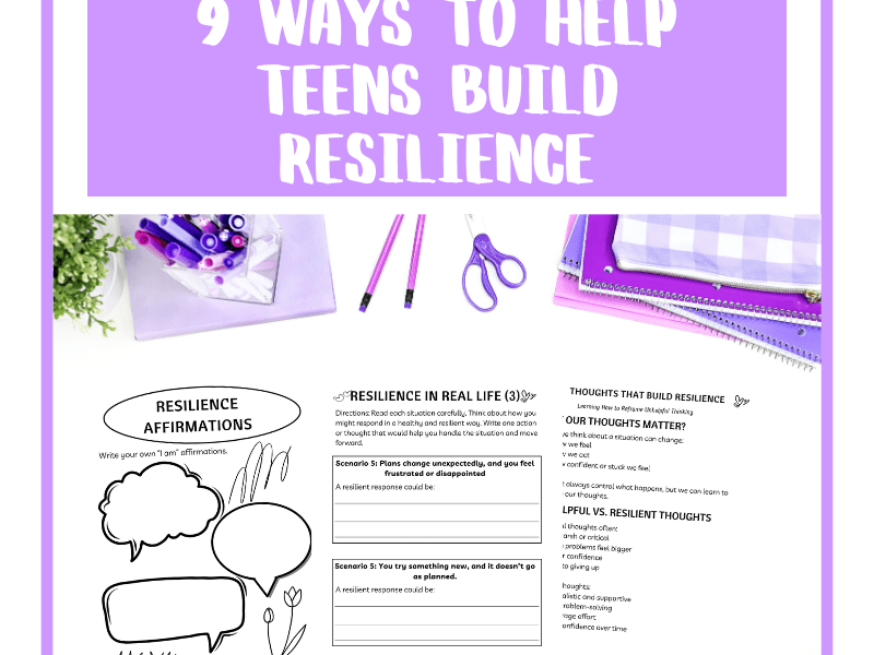 How to Help Teens Build Resilience