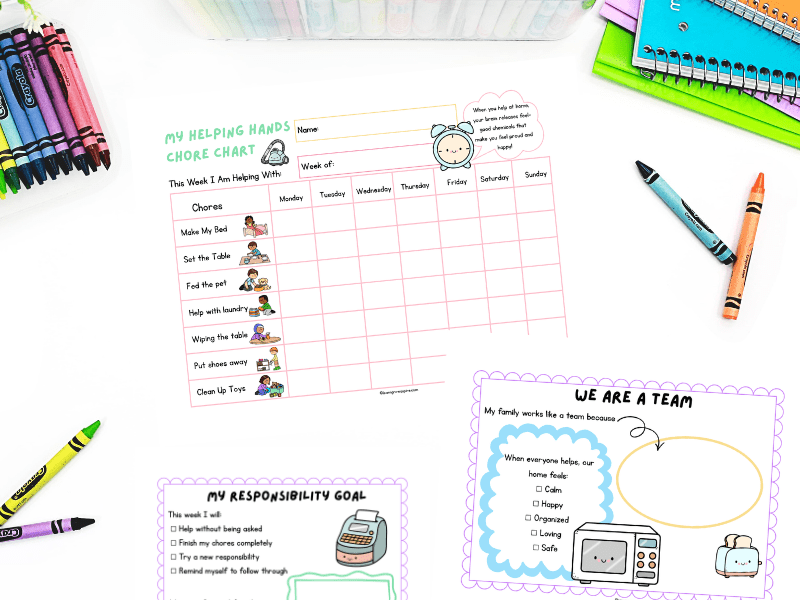 How To Teach Kids Responsibility At Home (Without Nagging or Rewards)