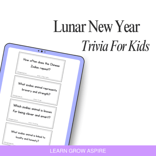 Lunar New Year Trivia For Kids With Answers