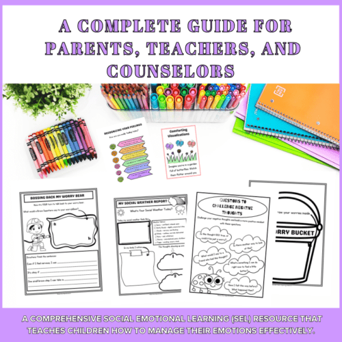 How To Teach Children To Manage Their Emotions - printable pdf worksheets