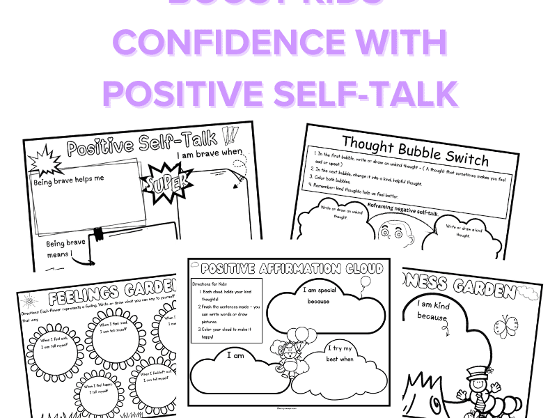 Teach Kids Confidence With Positive Self-Talk