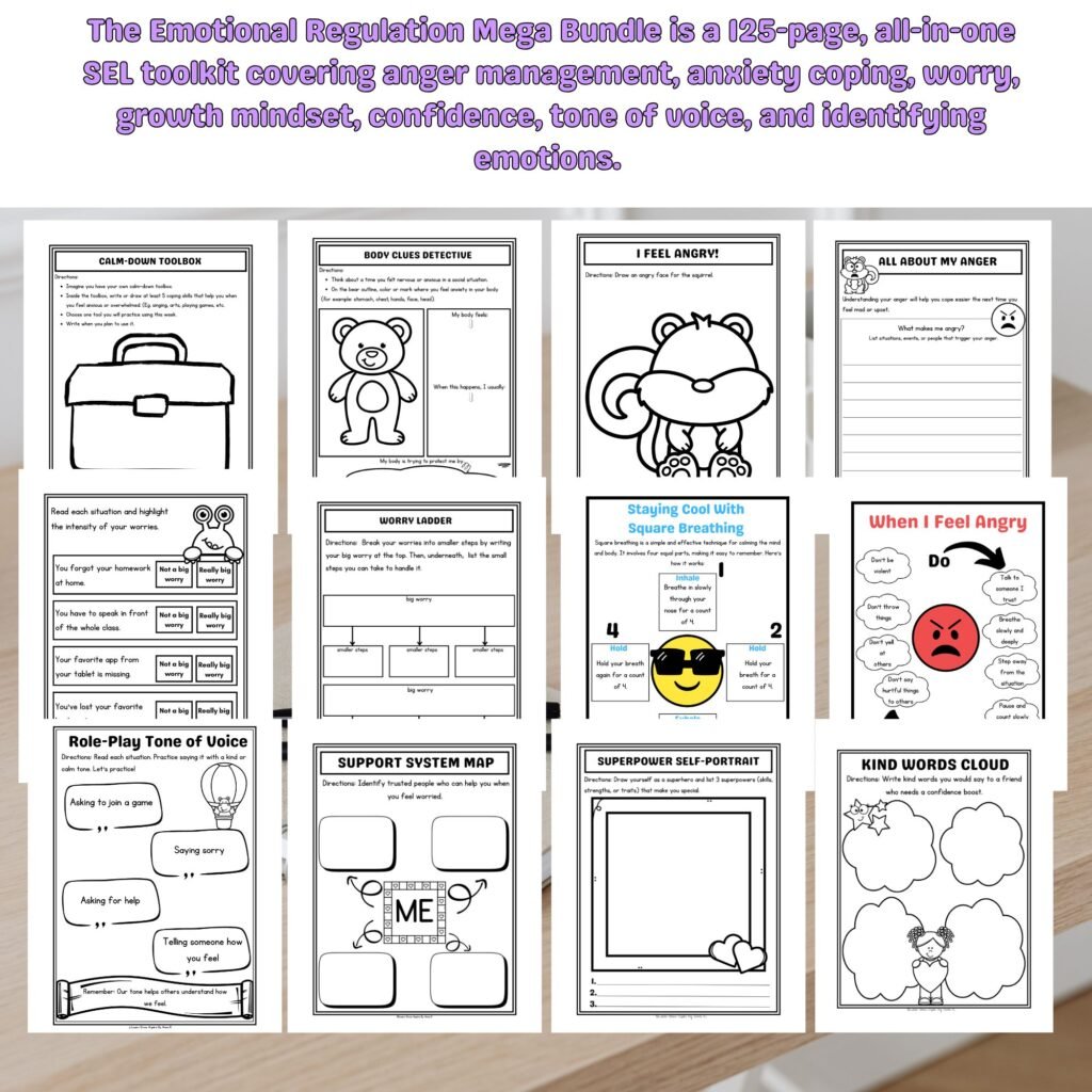 Teaching emotional regulation skills PDF