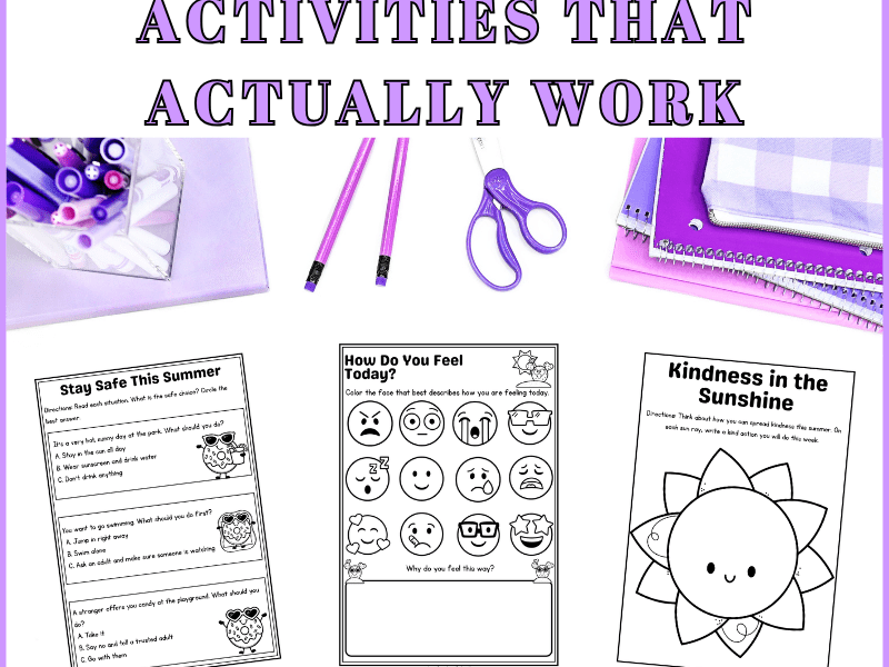 Summer SEL Activities That Build Confident Kids