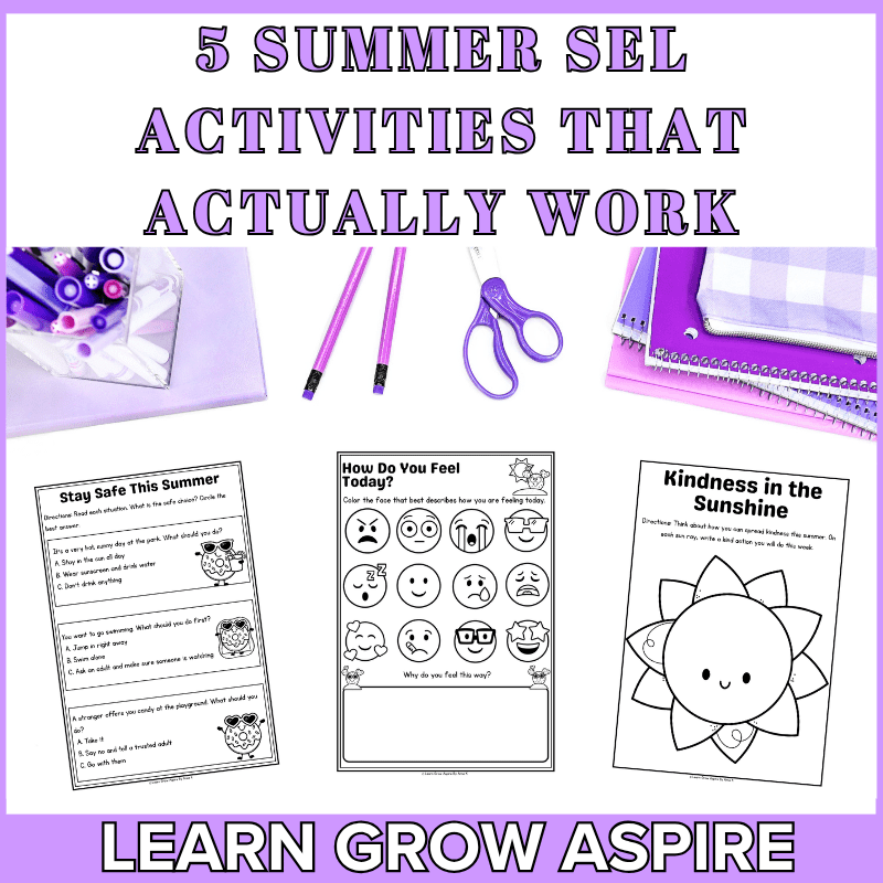 5 Summer SEL Activities That Actually Work