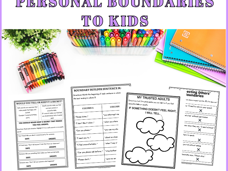 How To Teach Personal Boundaries To Kids
