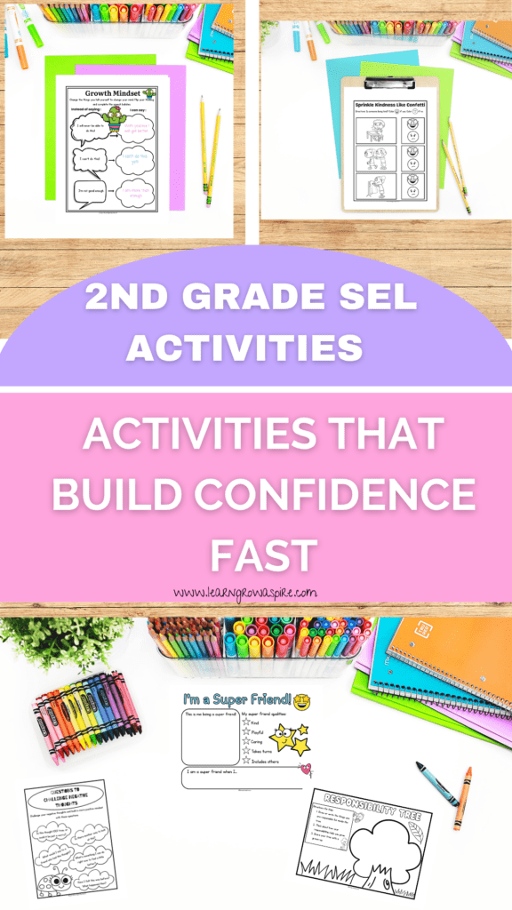 Self-Esteem Activities For 2nd Grade printable pdf worksheets