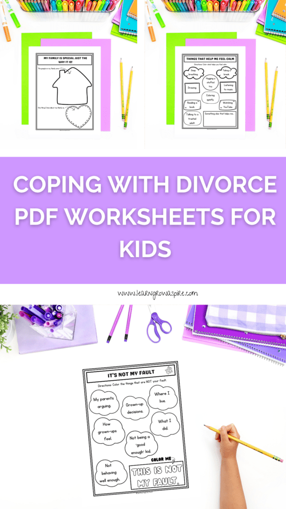 Child therapy techniques divorce PDF