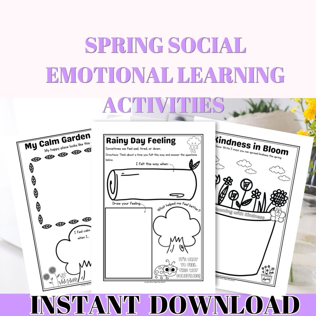 spring sel kids pdf