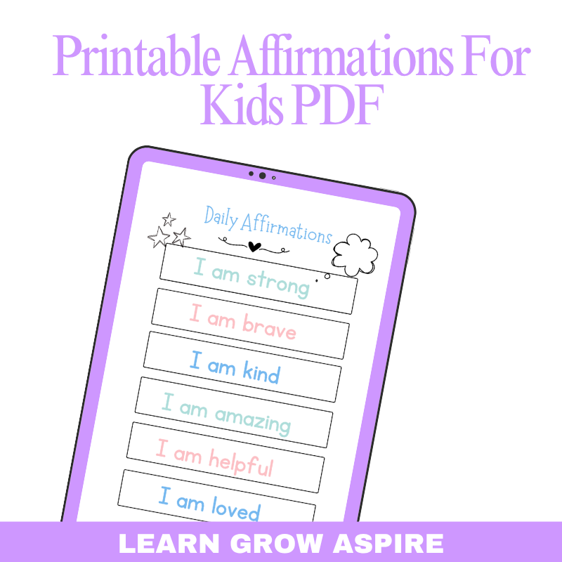 Positive affirmations PDF free download