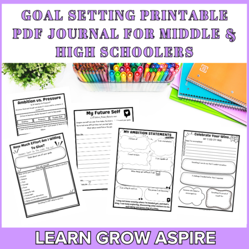 Goal Setting For Middle School Students