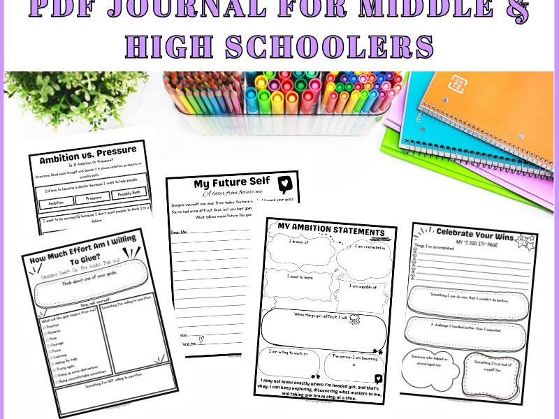 Goal Setting For Middle School Students
