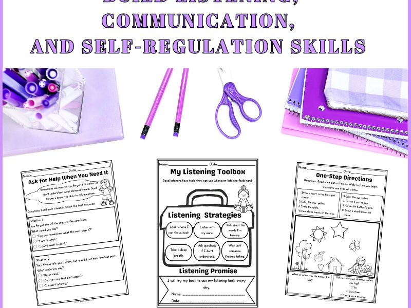 Listening Skills Activities for Elementary Students