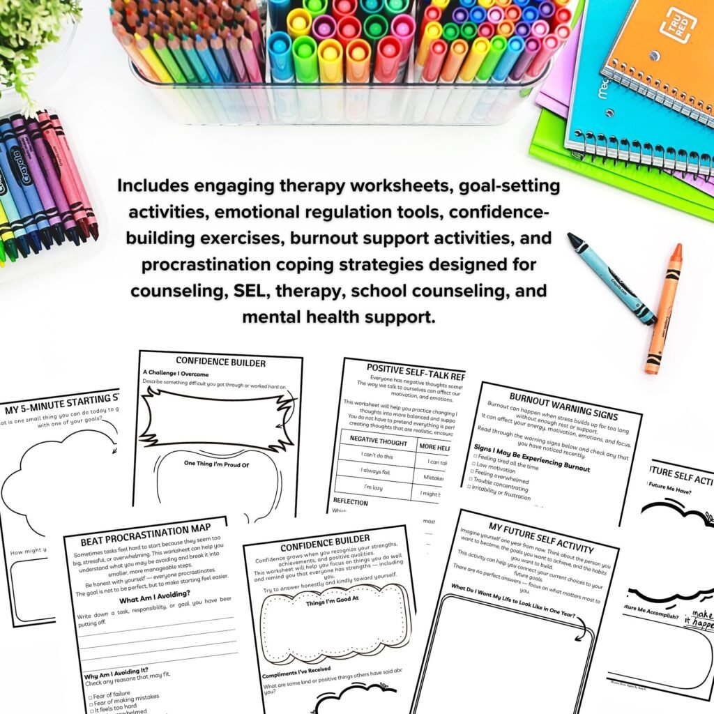 Mental health teen motivation worksheet pdf download
