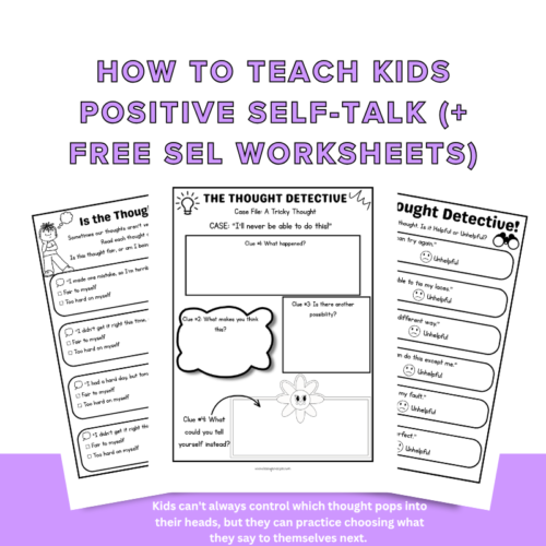 Free positive self talk worksheets for kids pdf free download. These worksheets are simple to teach kids positive self talk.